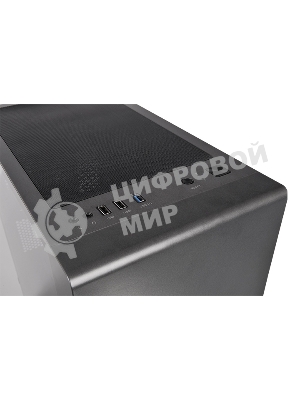 Компьютерный корпус S100 TG CA-1Q9-00S1WN-00 Black/Win/SPCC/Tempered Glass*1/120мм Standard Fan*1