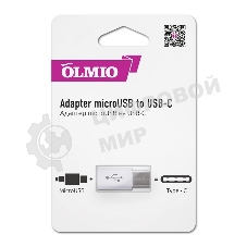 Адаптер microUSB to USB-C OLMIO