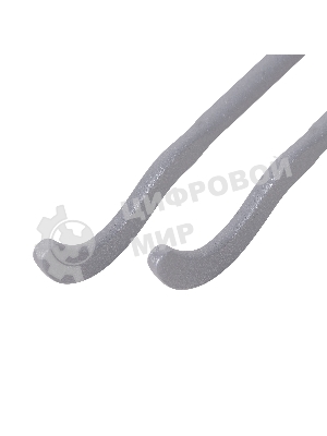 Комплект плоских кронштейнов Royal Thermo с дюбелями 7,2х170мм, серебристые