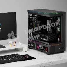 Кулер для процессора Thermalright Royal Knight 120 Digital Black (4-pin PWM, LED temp., 162mm, Ni/Cu, 6x6mm, 2x120mm, 80.45CFM/56.36CFM, 29.4dBA/28.4dBA, 2150RPM/1900RPM, S: 1200, 1700, 1851, 115X, 2011, 2066, AM4, AM5, black)