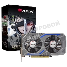 Видеокарта AFOX NVIDIA GeForce GTX 1650 4 Gb GDDR6 128 бит PCIE 3.0 16x Memory 12000 МГц GPU 1485 МГц Активный 1xВыход HDMI 2xВыход DisplayPort AF1650-4096D6H1-V8