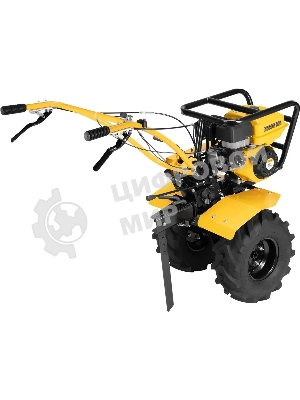 Мотоблок Denzel DPT-470S-PRO, 7 л.с., ремен.сцеп, фрез 3х4, ШОМ, передачи 4В/2Н