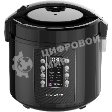 Мультиварка Polaris PMC 0521 IQ Home черный, 5 л, 750 Вт, кнопки, 50 программ