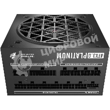 Блок питания 1STPLAYER NGDP Platinum (HA-1000BA3-BK), 1000Вт, 80 PLUS Platinum, 120мм, модульный, черный