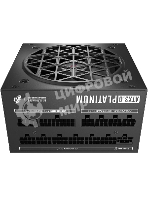 Блок питания 1STPLAYER NGDP Platinum (HA-1000BA3-BK), 1000Вт, 80 PLUS Platinum, 120мм, модульный, черный