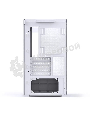 Корпус без блока питания JONSBO D300, Mini-Tower, TG, no fan, 2xUSB-A 3.2 + 1xUSB-C 3.2, mATX, mITX White