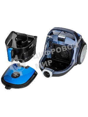 Пылесос Pioneer VC321C синий, 340/2000 Вт, уборка сухая, пылесборник контейнер 3.5 л