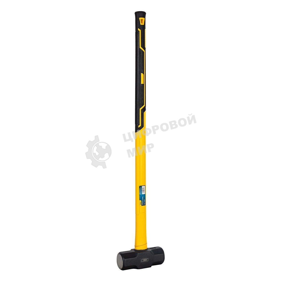 Кувалда Deli DL6912 3600гр Рукоятка из высокопрочного стекловолокна