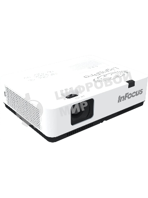 Проектор INFOCUS IN1024 3LCD, 4000 lm, XGA (1024x768), 50000:1, 1.481.78:1,3.5мм in,Composite video,Component,VGA IN х2, HDMI IN, Audio in(RCAх2), USB-A, USB B х2, VGA out, Audio 3.5мм out, лампа 20000ч.(ECO mode), RJ45,RS232, 1x16W, 31дБ, 3,3 кг