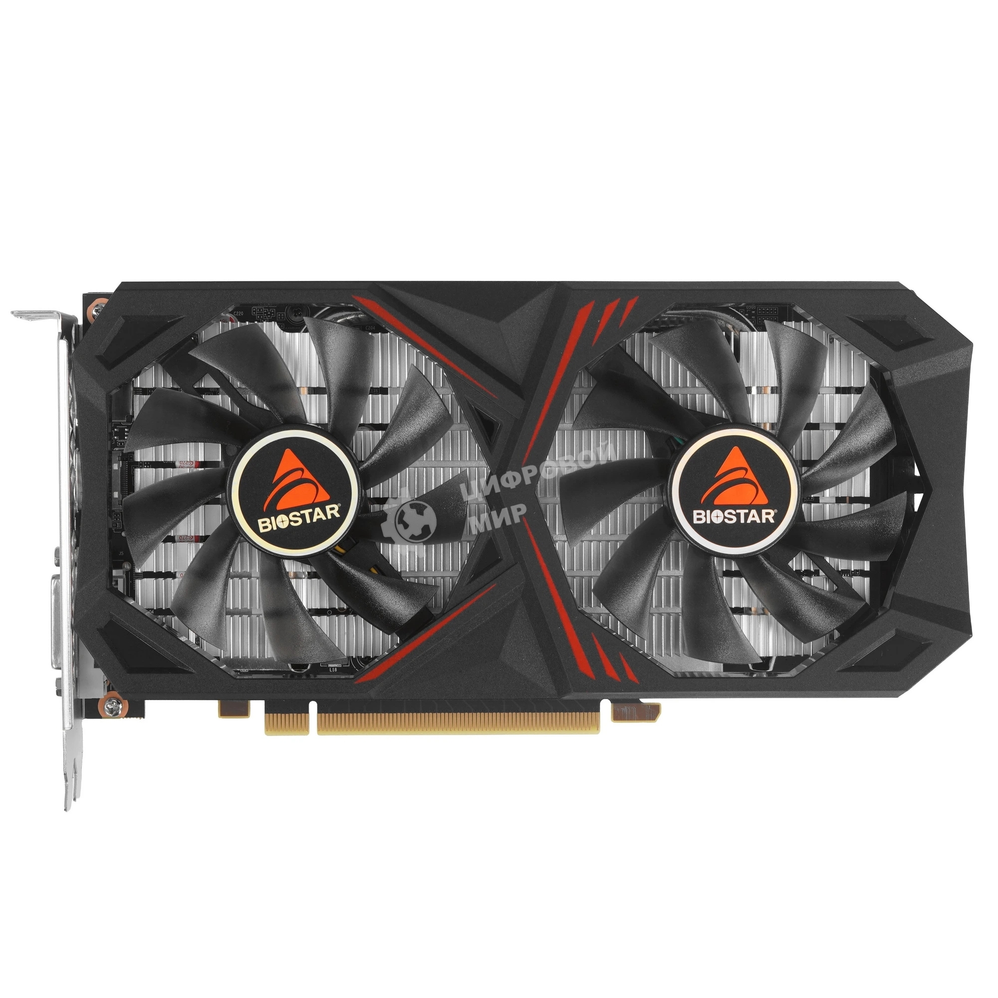 Видеокарта Biostar GeForce RTX 2060 Super, 8 GB GDDR6, 256 bit, DisplayPort, HDMI, DVI-D, GPU 1650 MHz