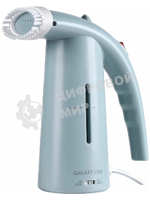 Отпариватель Galaxy Line GL 6196 голубой, 700 Вт, 17 г/мин, 150 мл