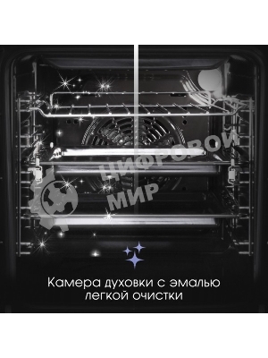 Духовой шкаф электрический встраиваемый Zigmund & Shtain E 145 S нержавеющая сталь