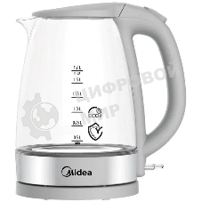 Чайник электрический Midea MK-8017 2200 Вт, 1.5 л, белый