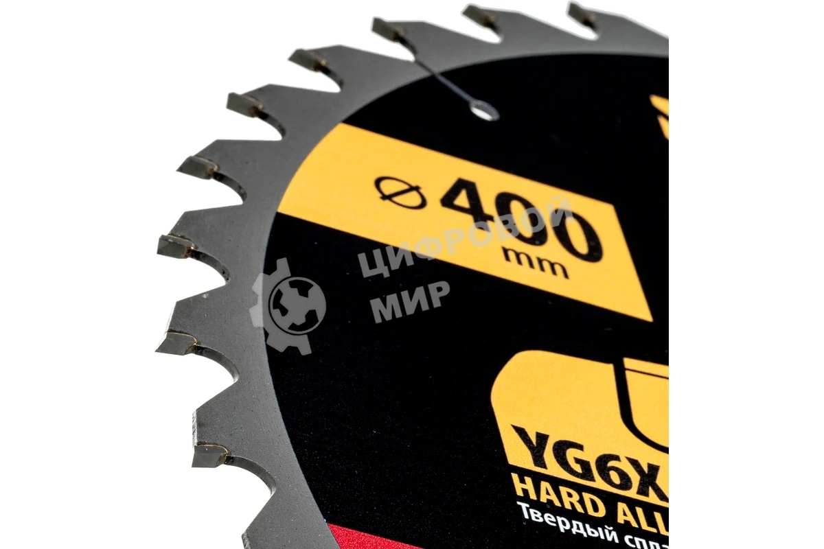 Пильный диск по дереву Denzel ф400 х 50 мм, 40 зубьев 733717
