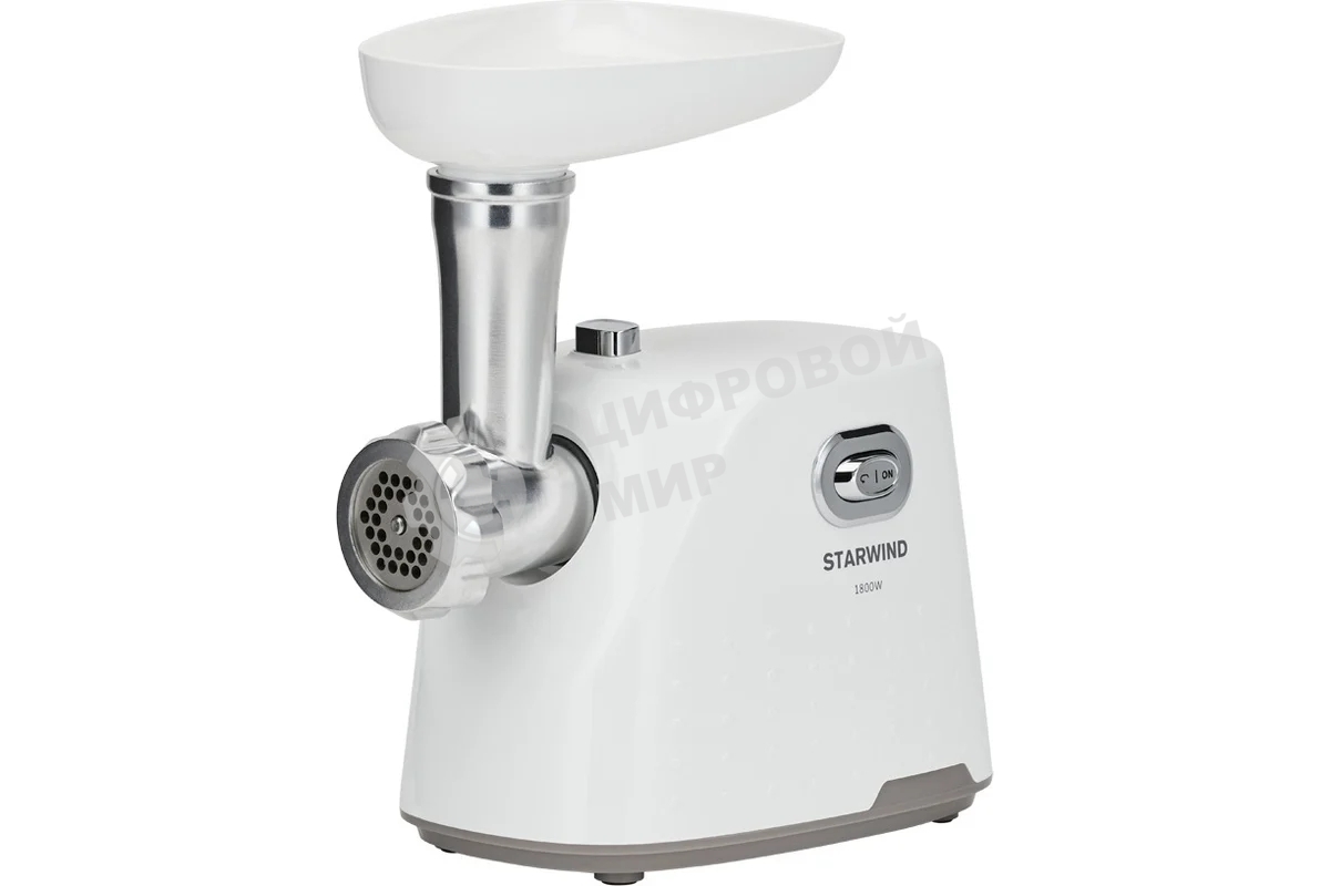 Мясорубка электрическая Starwind SMG2341 1800 Вт, белый