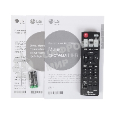 Мини-аудиосистема LG CJ44 черный 480Вт FM USB BT