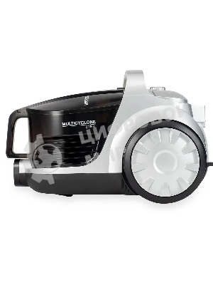 Пылесос Hyundai HYV-C2650 черный/серебристый, 380/2200 Вт, уборка сухая, пылесборник контейнер 3.5 л