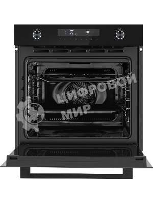 Духовой шкаф электрический Weissgauff EOM 741 PDB Black Edition черный