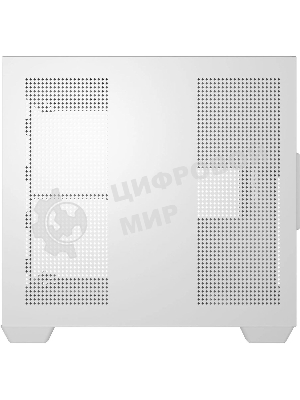 Компьютерный корпус Bloody CC-121 белый без БП mATX 7x120мм 1xUSB2.0 1xUSB3.0 audio