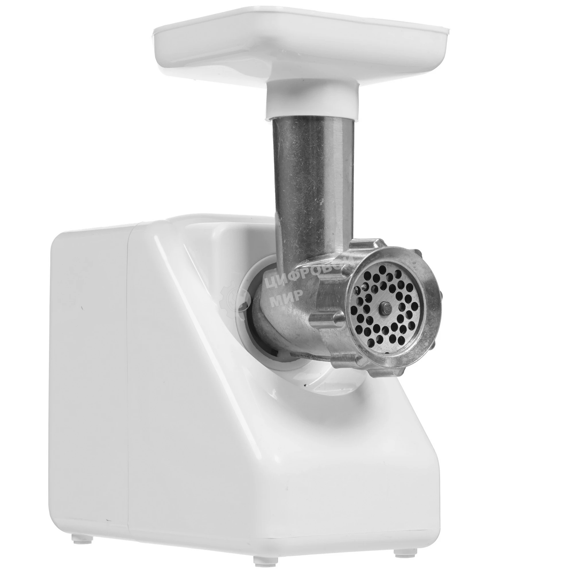 Мясорубка электрическая Ротор Макси ЭМШ 35/300-3 белый, 1500 Вт, 0.6 кг/мин, насадки - 4