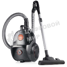 Пылесос Grundig VCC 7170 ECO черный, 185/750 Вт, уборка сухая, пылесборник контейнер 2.7 л