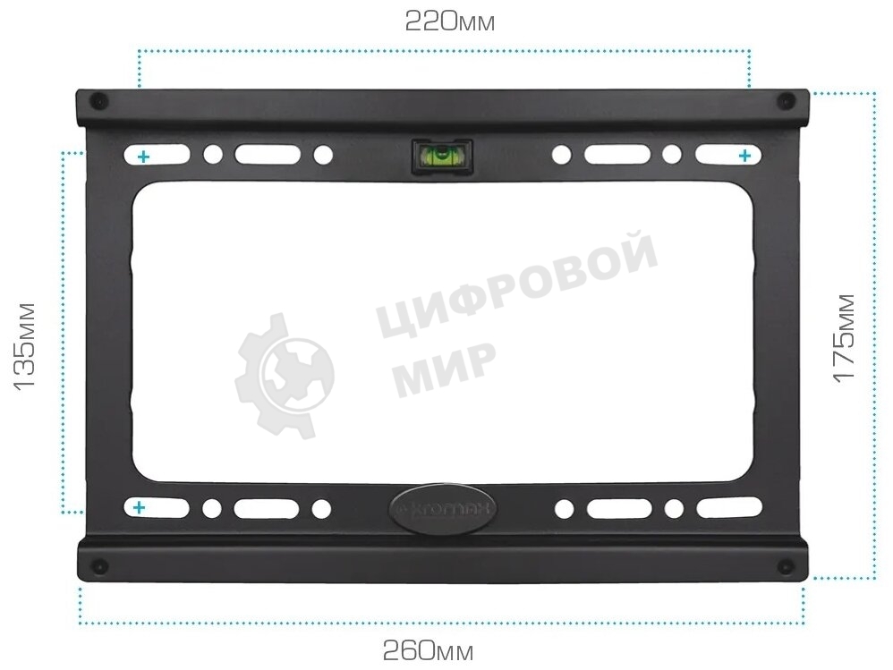 Кронштейн для телевизора Kromax IDEAL-5 черный 15