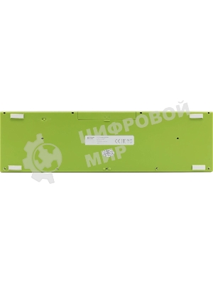 Комплект клавиатура + мышь Acer OCC205 беспроводной USB, 1200 dpi, зеленый/желтый