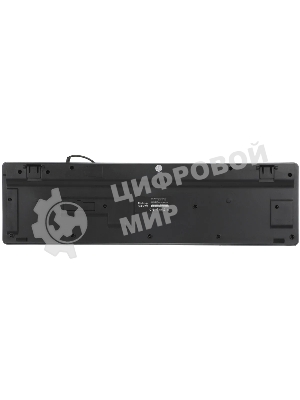 Клавиатура проводная Defender Ozoth GK-106, USB, черный