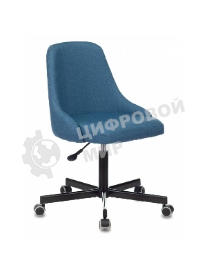 Кресло компьютерное Бюрократ CH-340M сердитое море 38-415, крестовина металл