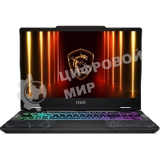 Ноутбук MSI Cyborg 15 B2RWEKG-235XRU черный Intel Core 7 240H/16Gb/SSD 1Tb/RTX 5050 8Gb/15.6