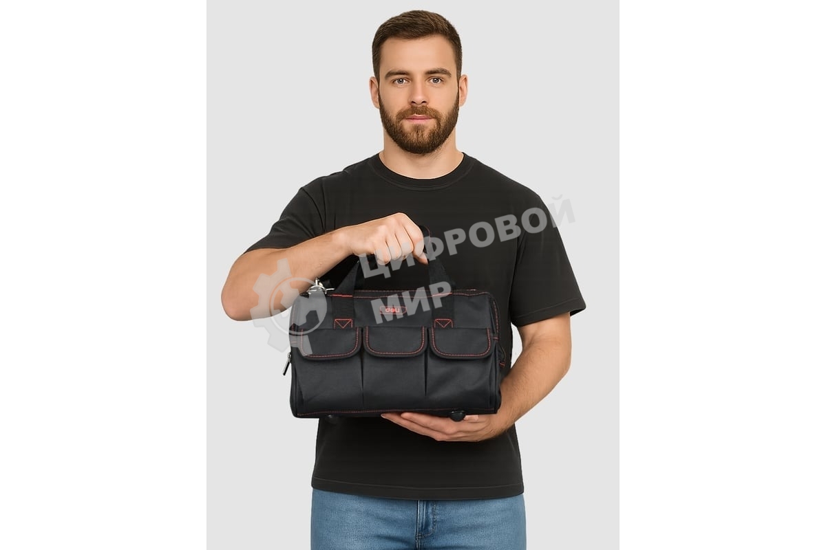 Сумка для инструментов Deli DL430903 Black Edition