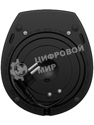 Чайник электрический Kitfort КТ-6691 1.5л. 1500Вт черный/нержавеющая сталь корпус: нерж.сталь/пластик