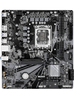 Материнская плата Gigabyte B760M-H V2, LGA 1700, Intel B760, 2xDDR5, 4xSATA, 1xM.2, 1xPCIe 4.0 x16, 1xPCIe x1, 1xHDMI, 1xDP, 1x1Gb LAN, 3xUSB-A 5Gbps, 4xUSB-A 2.0, 3x3.5 мм, 7.1, mATX