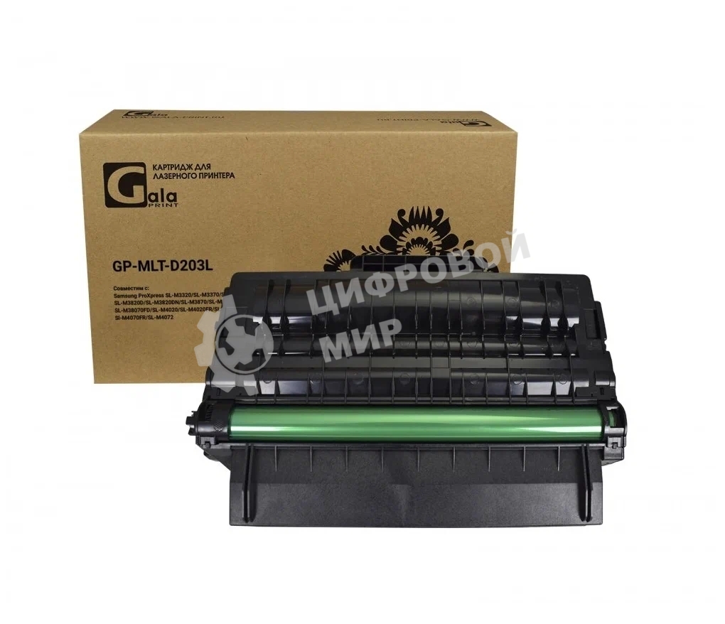 Картридж лазерный GalaPrint GP-MLT-D203L черный (5000 стр) для Samsung ProXpress SL-M3320/SL-M3370/SL-M3820/SL-M3820D/SL-M3820DN/SL-M3870/SL-M3870FW/SL-M38070FD/SL-M4020/SL-M4020FR/SL-M4070/Sl-M4070FR/SL-M4072 (для аппаратов, выпущенных после 01.07.2017)