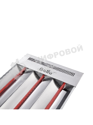 Обогреватель инфракрасный Ballu BIH-Т-6.0 серый, 6000 Вт, 60 м2