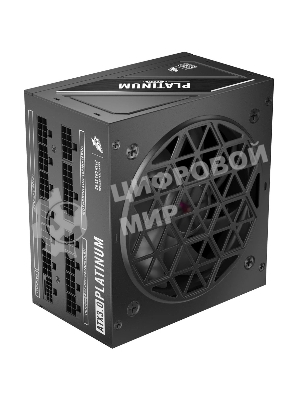 Блок питания 1STPLAYER NGDP Platinum (HA-1000BA3-BK), 1000Вт, 80 PLUS Platinum, 120мм, модульный, черный