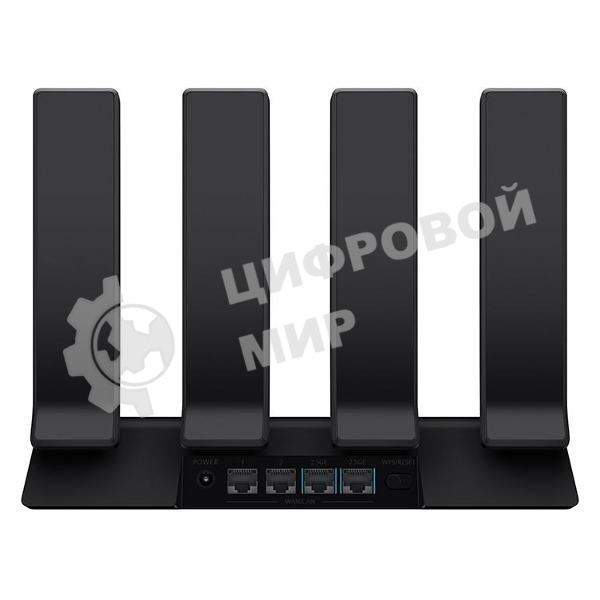Роутер беспроводной Huawei WiFi BE3 Pro YGJN- BE33 (53030DEM) BE3600 10/100/1000BASE-T черный
