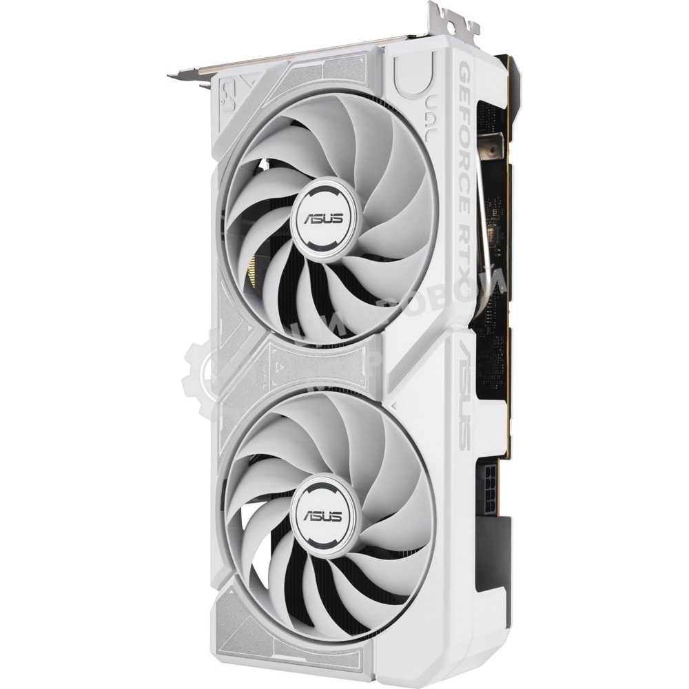 Видеокарта Asus GeForce RTX 5060 DUAL OC White, Nvidia RTX 5060, 8GB GDDR7, 128 bit, PCI-E 5.0, DPx3, HDMIx1, 2535 MHz