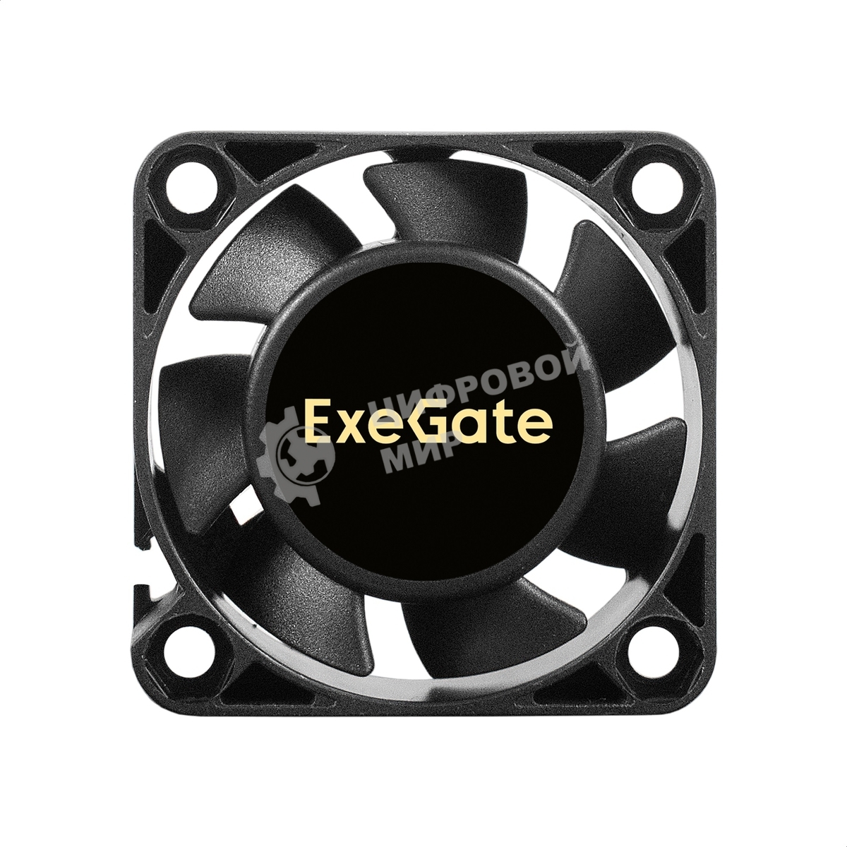 Вентилятор для корпуса ExeGate EX04010B3P-24 черный, 40 мм, 7500 об/мин, 38.5 дБ, 3 pin