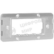 Каркас DKC BRAVA 75021W RAL 9010 на 4 модуля (для TOR и к-к TBN) белый