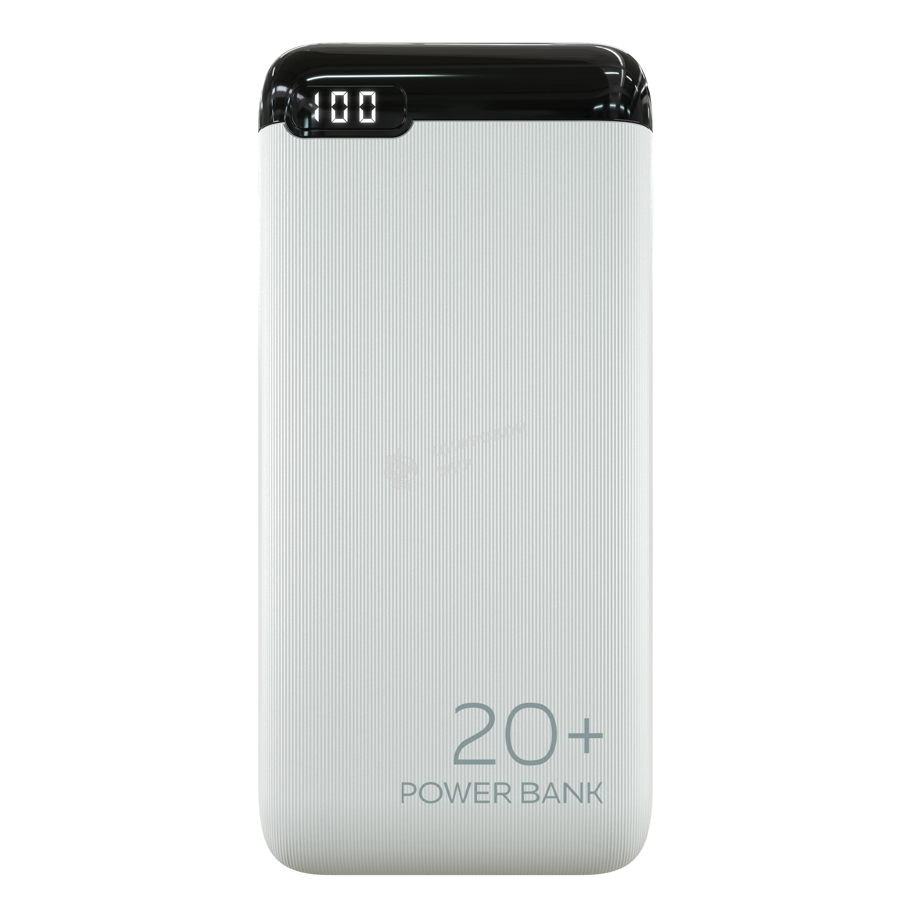 Портативный аккумулятор More choice (4620202550514) PB19-20 2USB 2.1A - 20000mAh белый