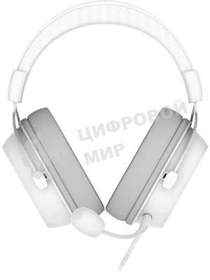 Гарнитура Defender Halo белый, проводная, подсветка