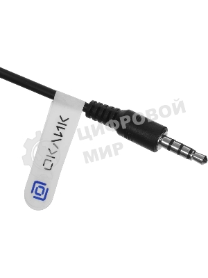 Проводные наушники Oklick HP-M211V черный, полноразмерные, Jack 3.5 мм