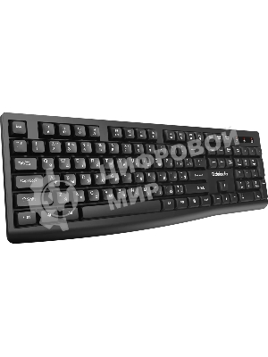 Комплект клавиатура+мышь Defender C-972 беспроводной, USB, 1600 DPI, черный