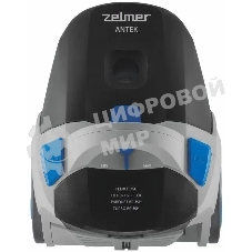 Пылесос Zelmer ZVC03506B черный/синий, 900 Вт, уборка сухая, пылесборник мешок 3.5 л