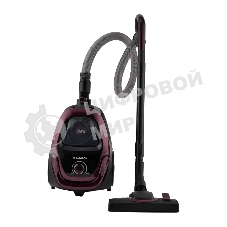 Пылесос Willmark VC-2630CYM бордовый, 450/2000 Вт, уборка сухая, пылесборник контейнер 2.5 л