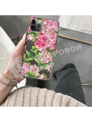 Чехол (клип-кейс) GRESSO Air, для Apple iPhone 12/12 Pro, прозрачный/рисунок gr17aaae9070