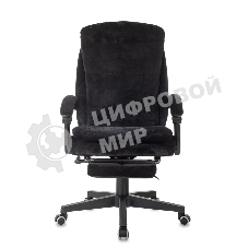 Кресло Бюрократ T-9950MSG-F/BLACK-PU черный, экокожа