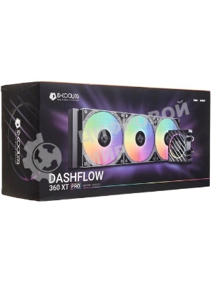 Система жидкостного охлаждения ID-Cooling Dashflow 360 XT Pro ARGb черный 120мм алюминий+медь 2150rpm 32.5db 4-pin 350W