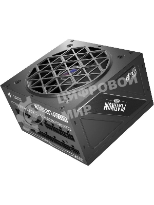 Блок питания 1STPLAYER NGDP Platinum (HA-1000BA3-BK), 1000Вт, 80 PLUS Platinum, 120мм, модульный, черный